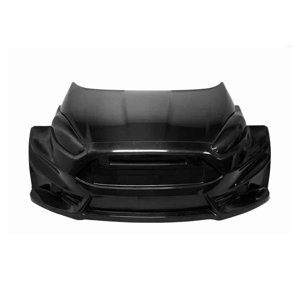 Augstas kvalitātes automobiļa priekšējais buferis, auto rezerves daļa.