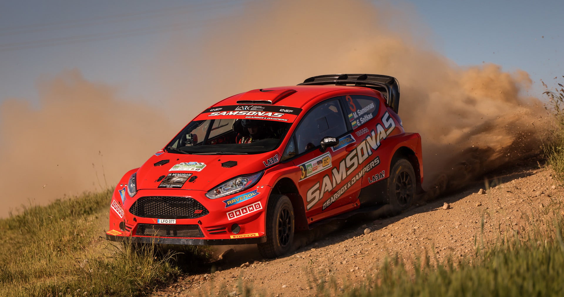 ford fiesta mk7 samsonas rally car
